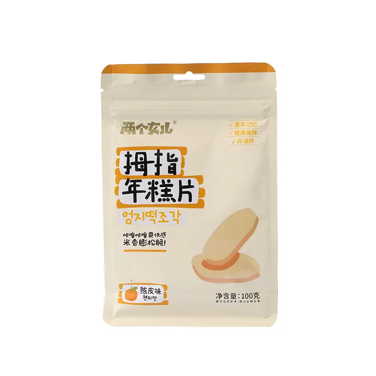 100g bánh quy gạo hương vị vỏ quýt khô