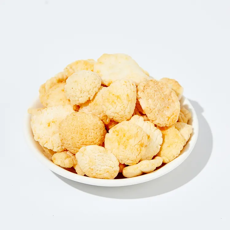 2,5kg bánh gạo giòn vị lòng đỏ trứng muối